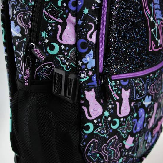 Smiggle Wild Side Cat Backpack 17 inch backpack
