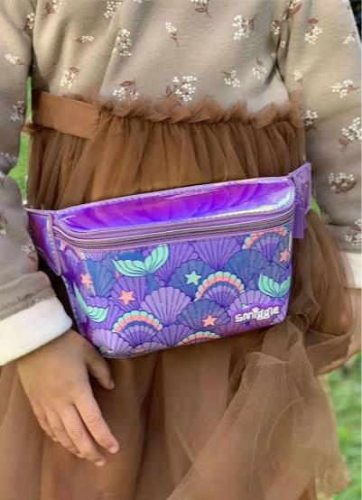 Smiggle Kids Waterproof Waist Crossbody Bag
Purple