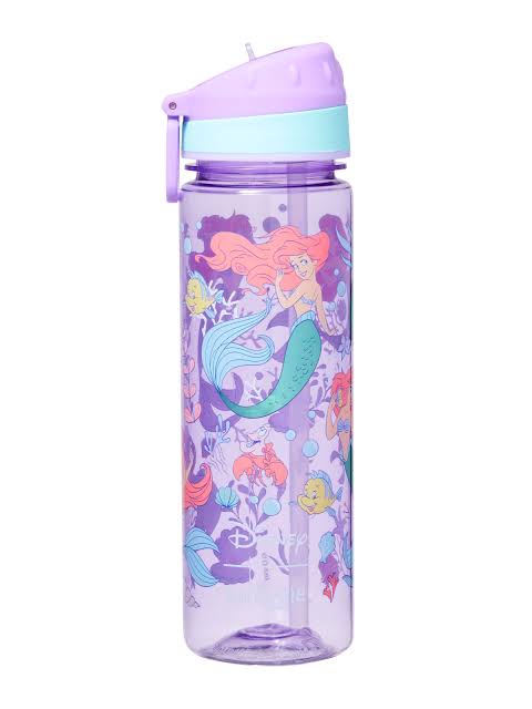 Smiggle Mermaid Water Bottle Plastic