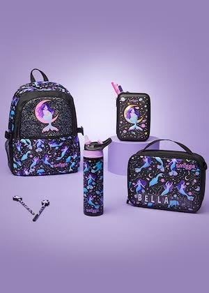 Smiggle Black Limitless Backpack 17 inch