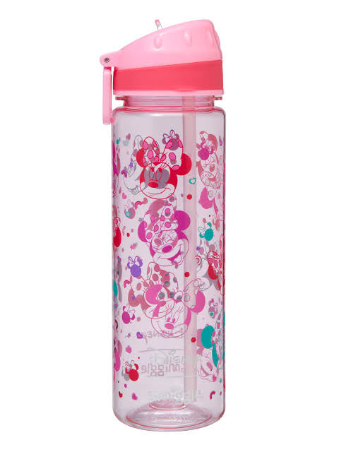 Smiggle Minnie-Pink water Bottle 650Ml