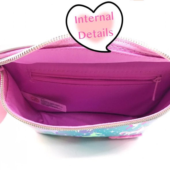Smiggle Kids Waterproof Waist Crossbody Bag Unicorn