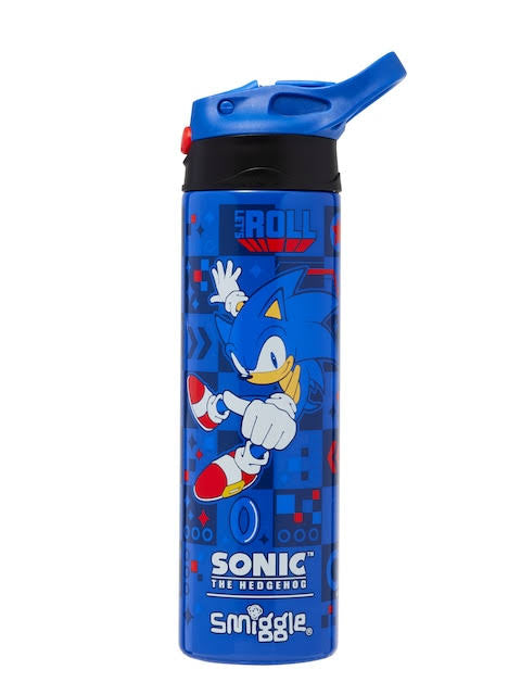 Smiggle Sonic Plastic Water Bottle 650Ml