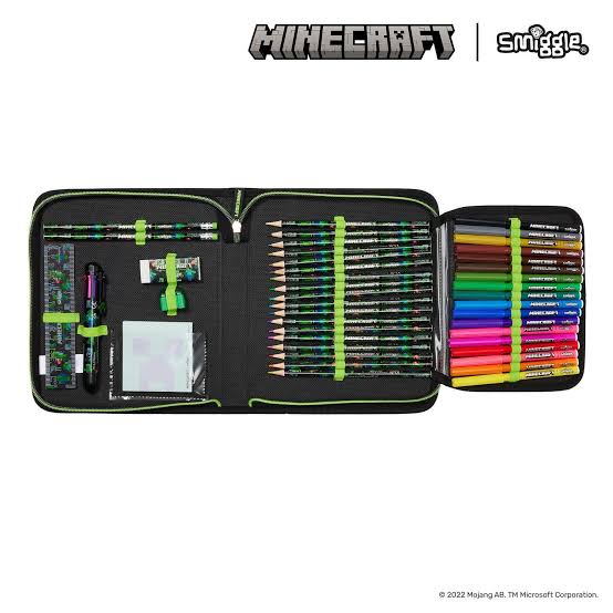 Smiggle MineCraft Stationary Set 43 Pieces