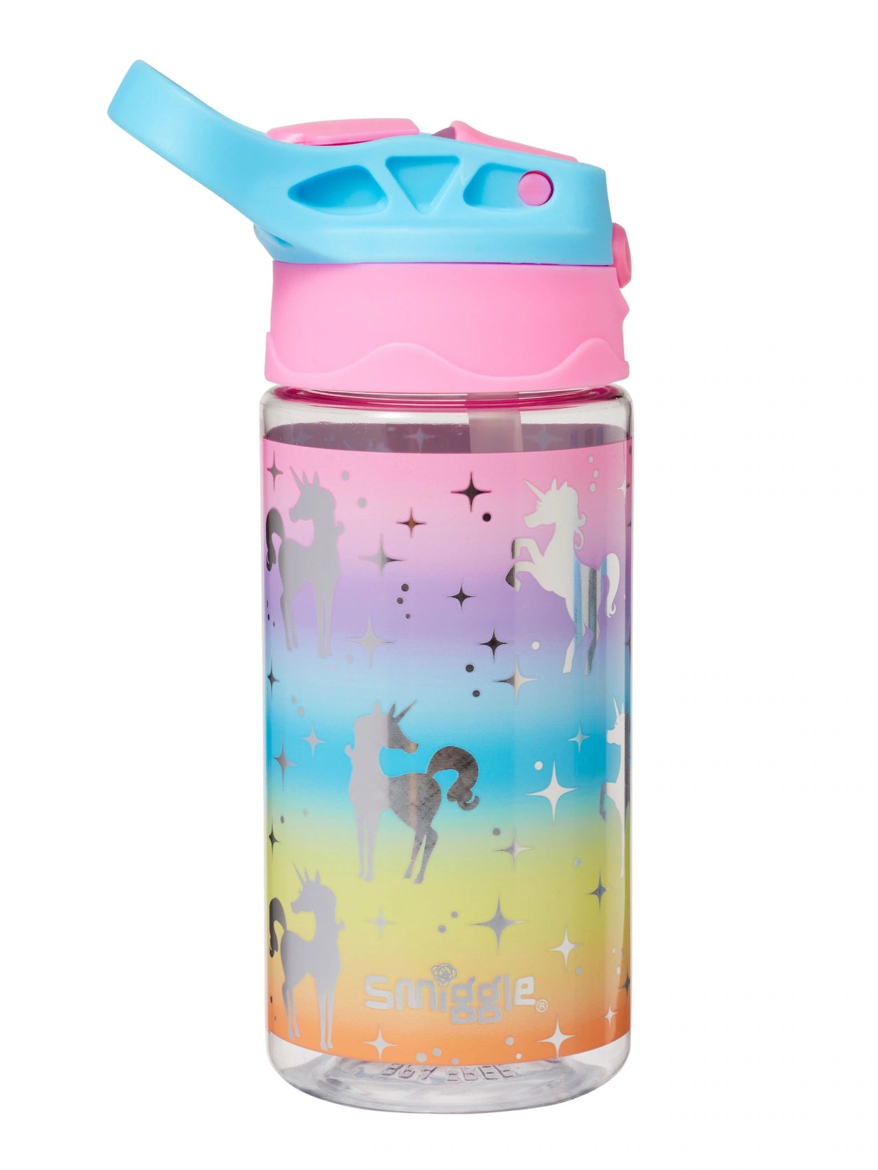 Smiggle Rainbow Tiny Water Bottle for Nursery 440ML