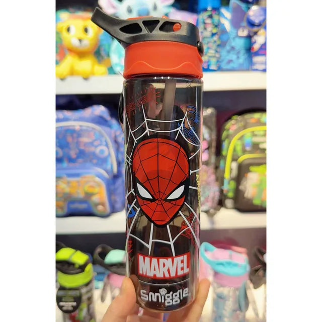 Smiggle Spider-Man Plastic Drink Bottle 650Ml