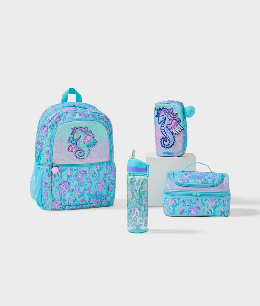 Smiggle Flamingo Backpack 17 inch