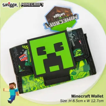 Smiggle MineCraft Wallet