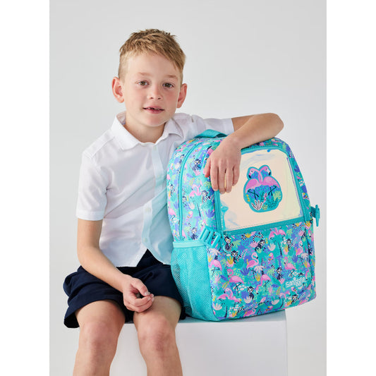 Smiggle Flamingo Backpack 17 inch
