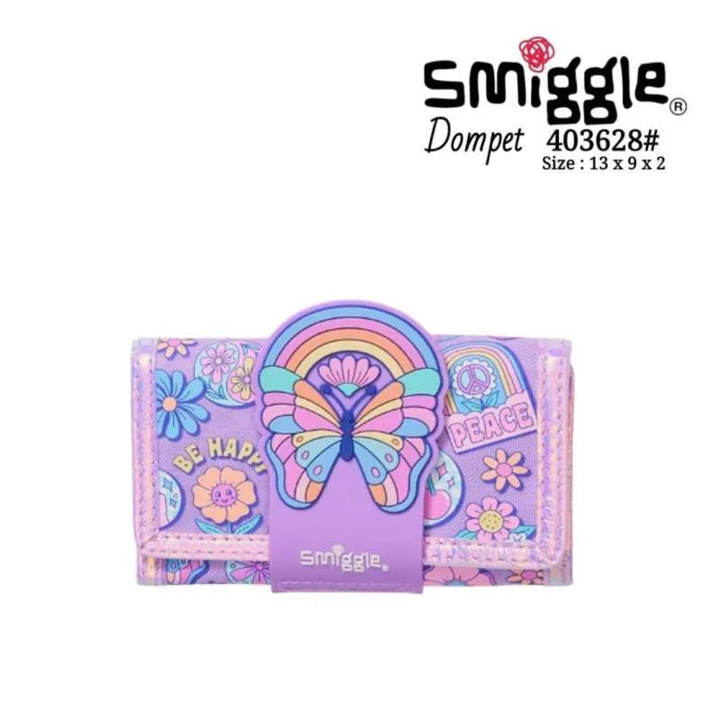 Smiggle Lilac Butterfly Wallet