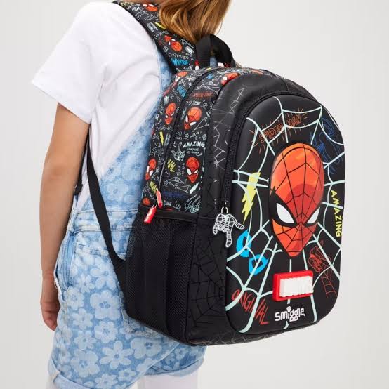 Smiggle Spider Man Backpack 17 inch