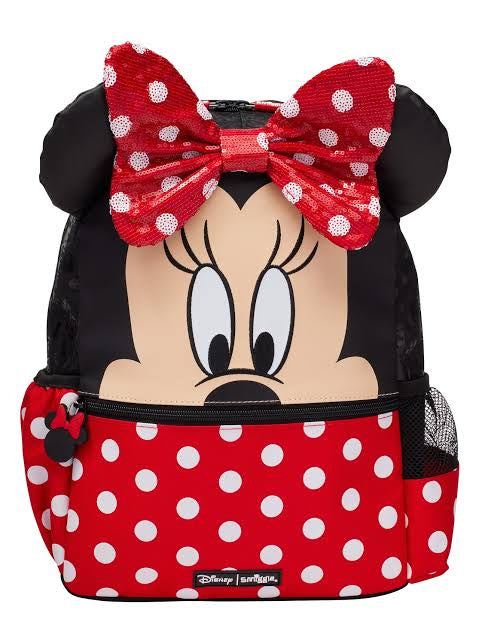 Smiggle Minnie Mouse Junior Character Hoodie Backpack