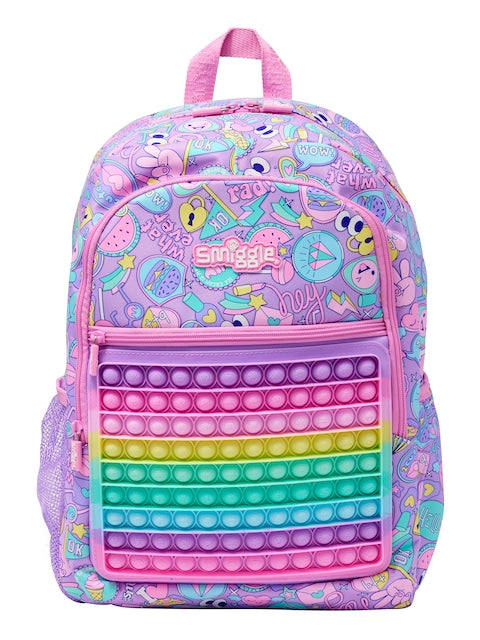 Smiggle Popem Popit Poppies Classic Backpack