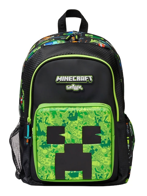 Smiggle MineCraft 17 inch Backpack