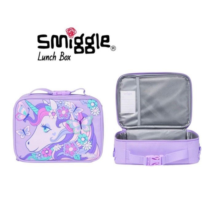 Smiggle Hi There Unicorn 3 piece Backpack 17 inch