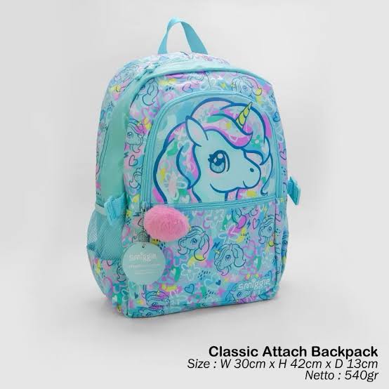Smiggle Bright Eyes 17 inch Backpack