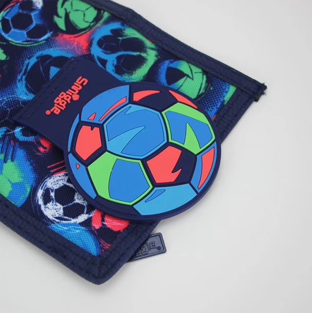Smiggle Football Blue wallet