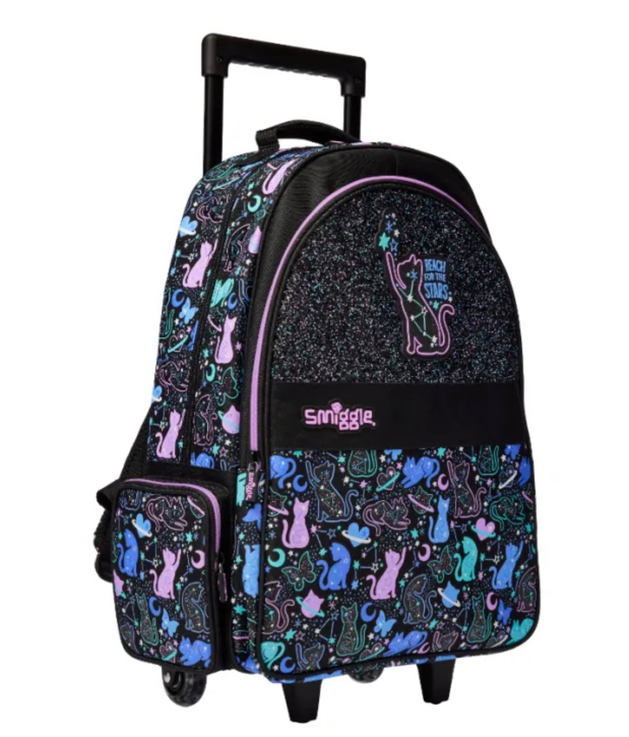 Smiggle Wild Cat Trolley 18 inch