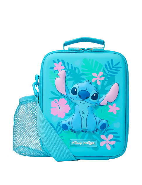 Smiggle Stitch Hardtop Double Decker Lunchbag With Strap