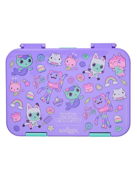 Smiggle Gabbys Dollhouse Medium Bento Lunch box