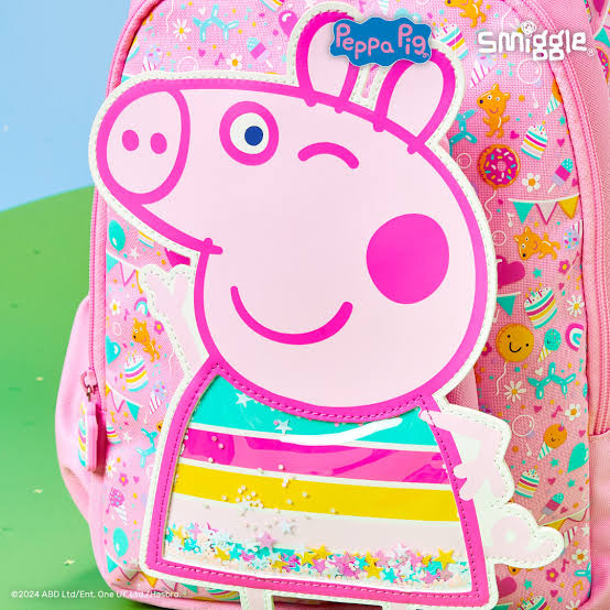 Smiggle Peppa pig Junior Backpack 15 inch