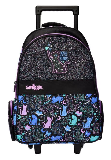 Smiggle Wild Cat Trolley 18 inch