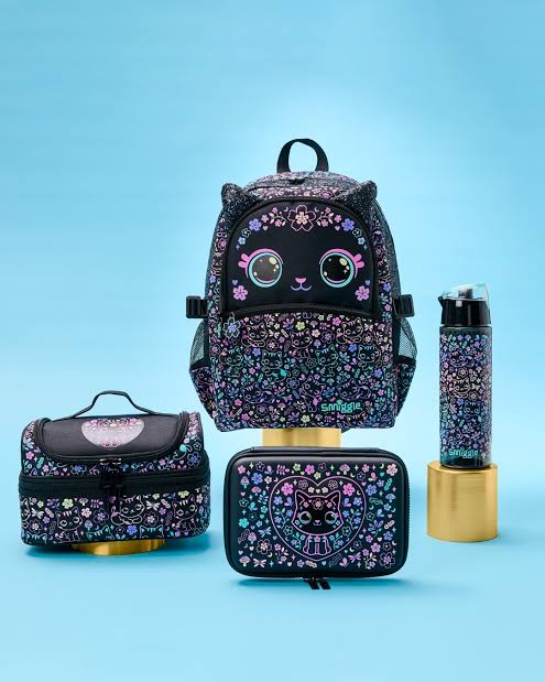 Smiggle Eclipse Cat 3 Pieces Bundle