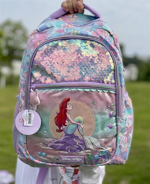 Smiggle Mermaid Backpack 17 inch + lunch bag