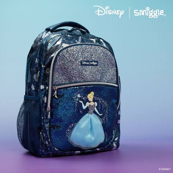 smiggle princess 17 inch backpack