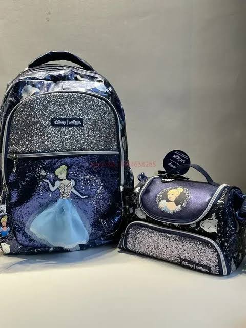 smiggle princess 17 inch backpack