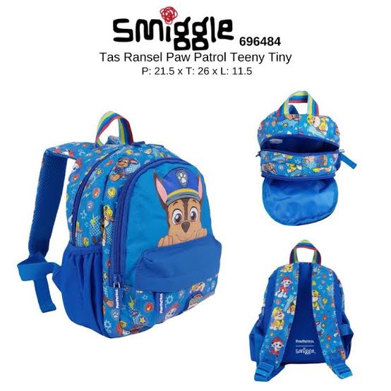 Smiggle Paw Patrol Boys Tiny for Nursery 12 inch