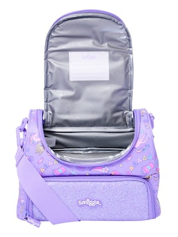Smiggle Fun Fair Double Decker Lunchbag With Strap