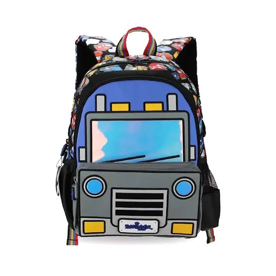 Smiggle Police Car Junior Backpack 14 inch