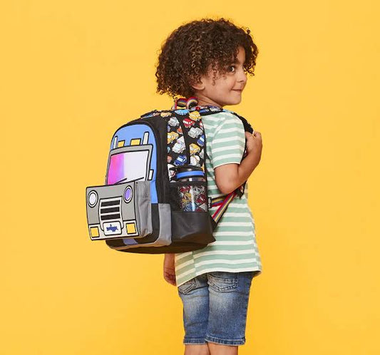 Smiggle Police Car Junior Backpack 14 inch