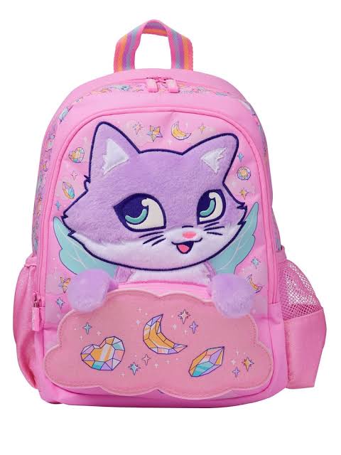 Smiggle Pink Hi There Junior 14 inch Backpack