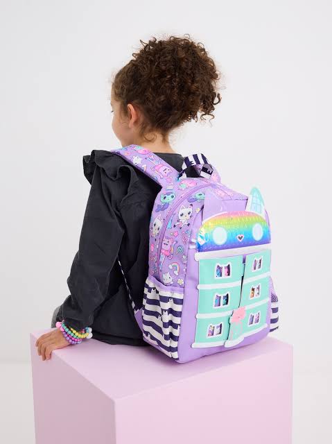 Smiggle Gabby’s Dollhouse Junior 14 inch Backpack