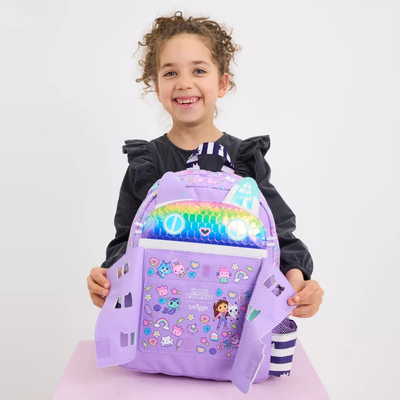 Smiggle Gabby’s Dollhouse Junior 14 inch Backpack