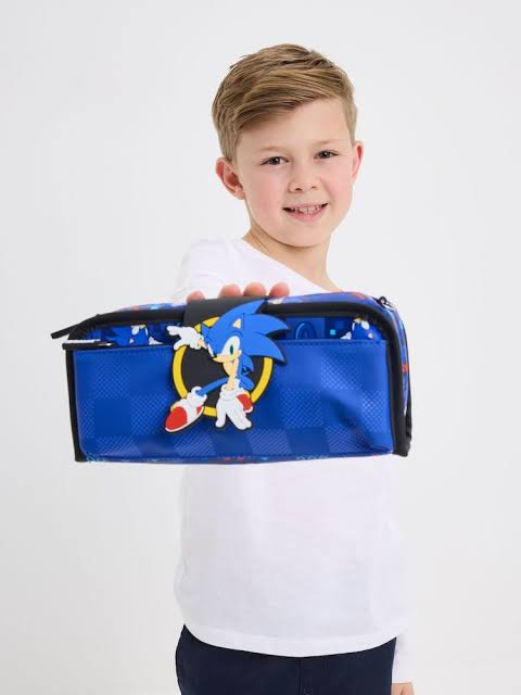 Smiggle Sonic Soft Pencil Case