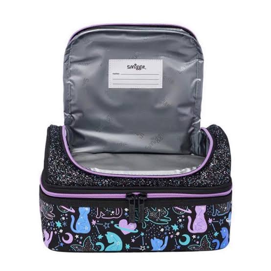 Smiggle Wild Cat Double Decker Lunch Bag