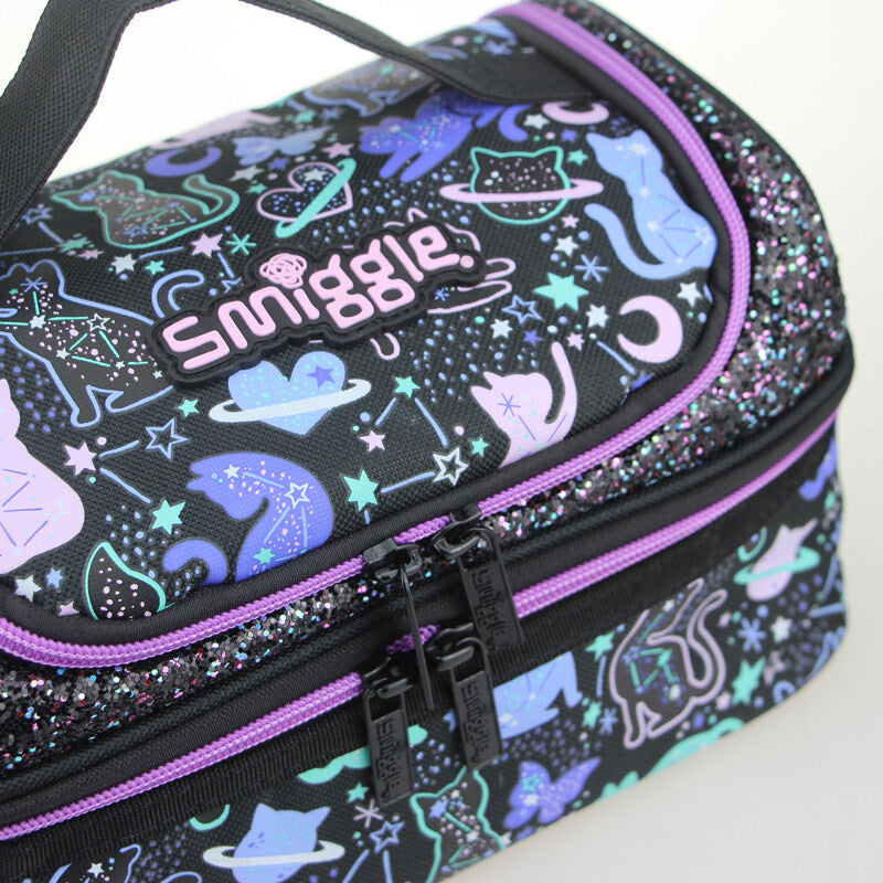 Smiggle Wild Cat Double Decker Lunch Bag