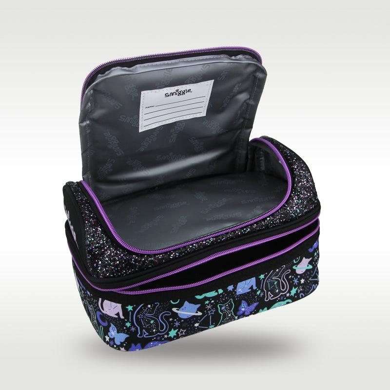 Smiggle Wild Cat Double Decker Lunch Bag