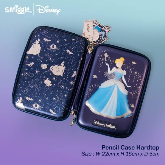 Smiggle Princess Hardtop Pencil Cae