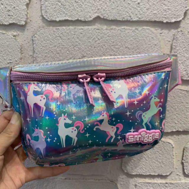 Smiggle Kids Waterproof Waist Crossbody Bag Unicorn