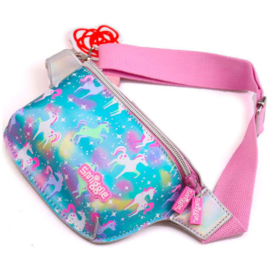 Smiggle Kids Waterproof Waist Crossbody Bag Unicorn