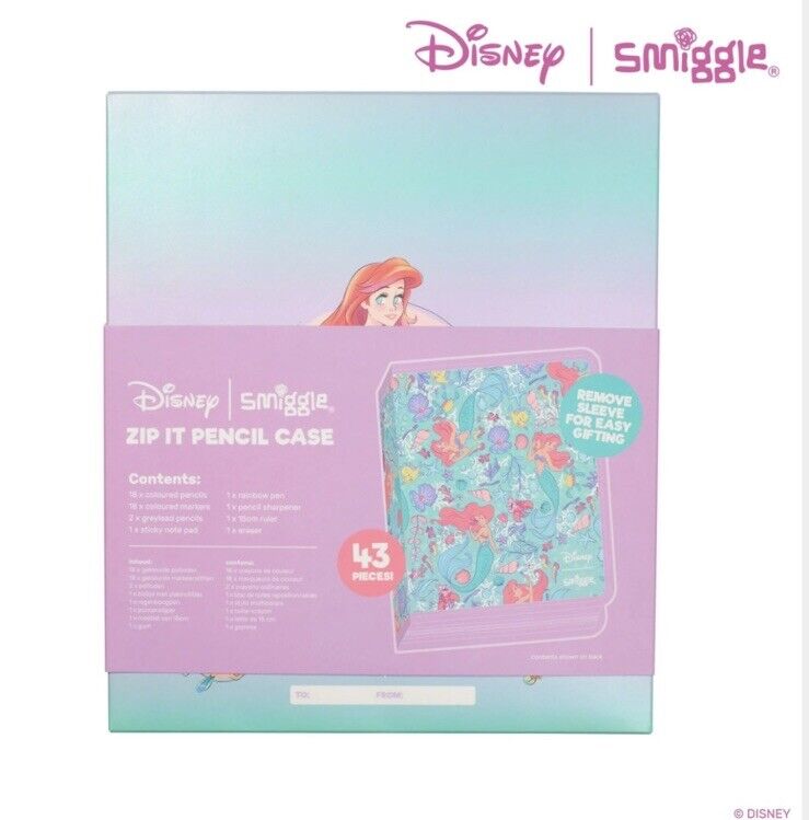 Smiggle Mermaid Stationary Set 43 Pieces