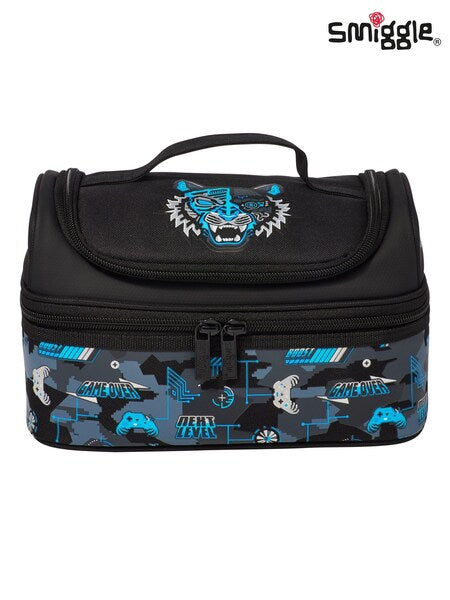 Smiggle Tiger Blue Double Decker Lunch Bag