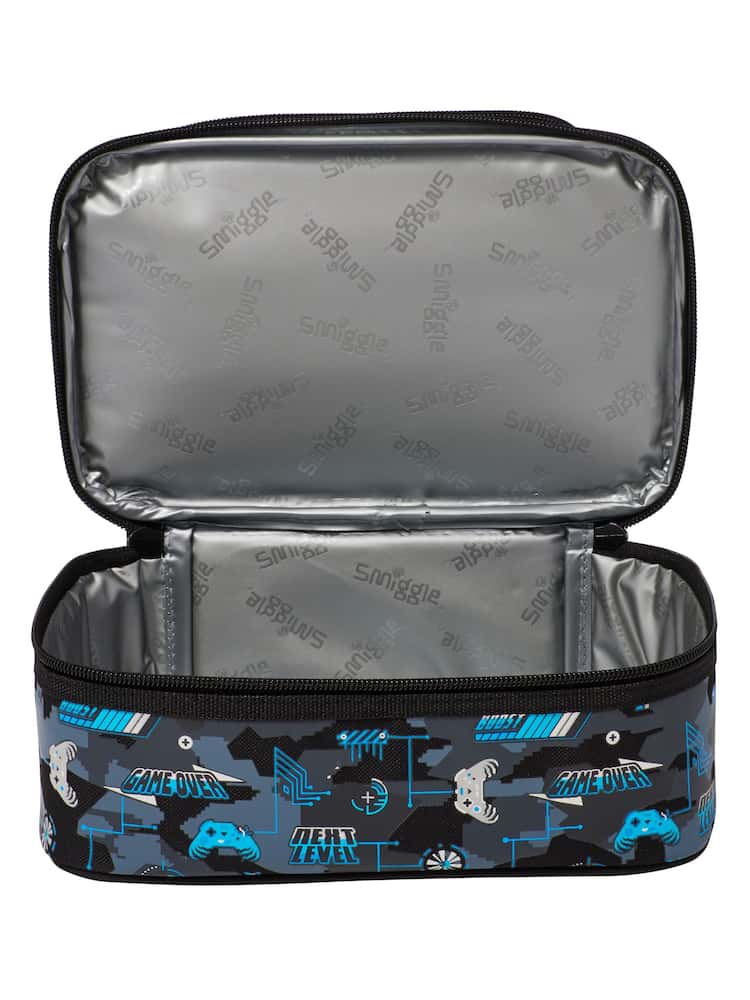Smiggle Tiger Blue Double Decker Lunch Bag