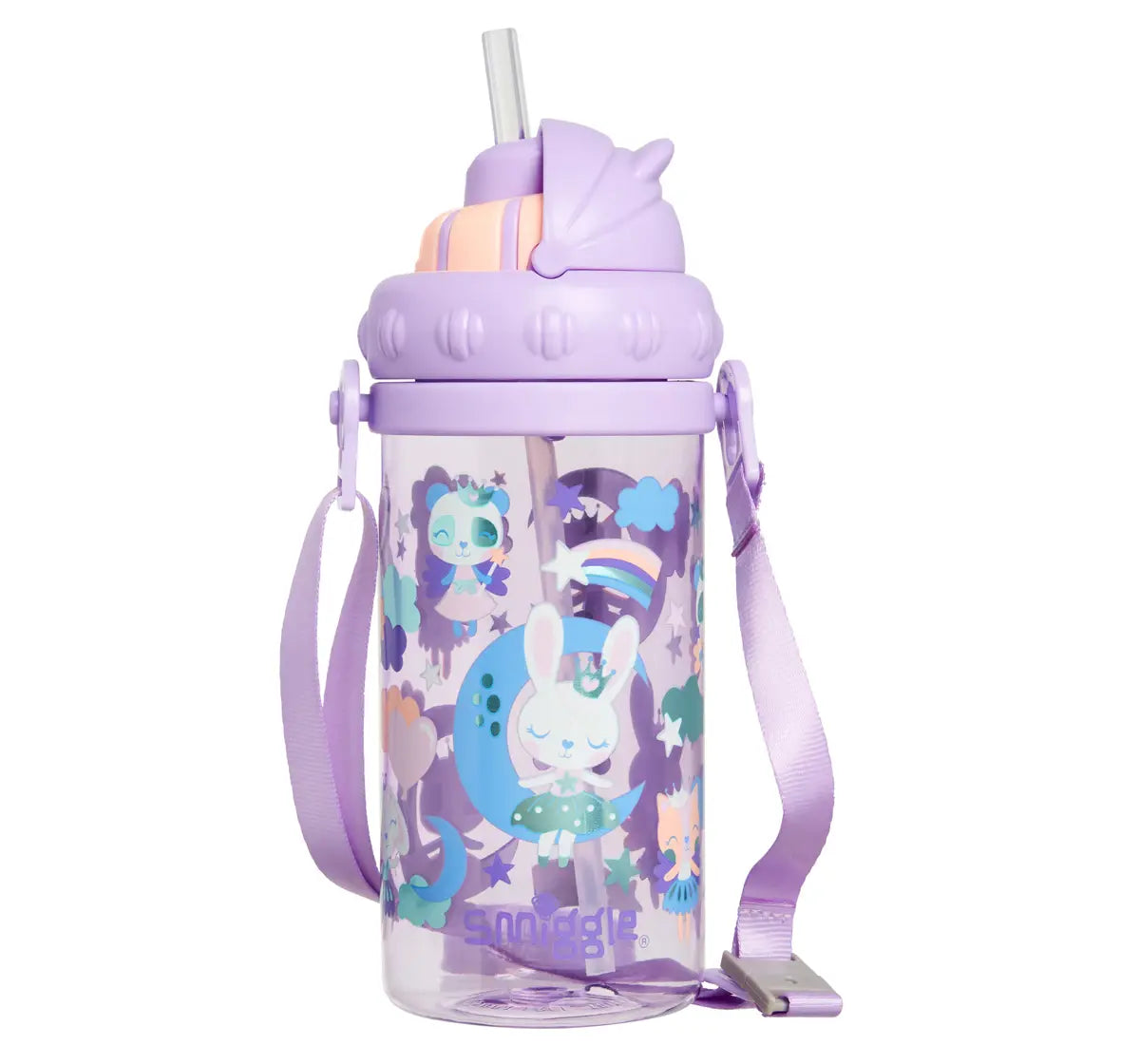 Smiggle Blast Off Water Bottle 430Ml