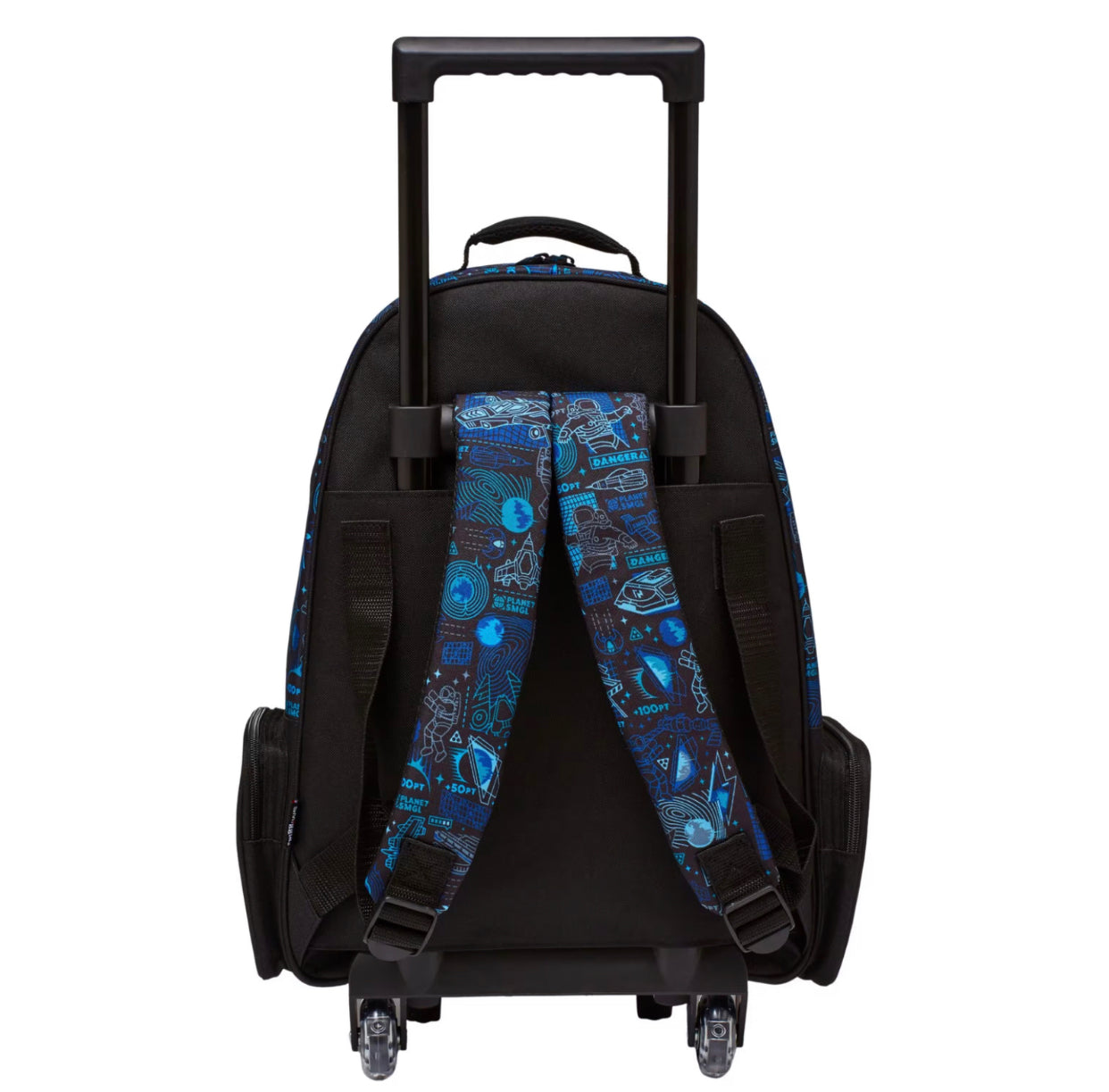 Smiggle Bright Side Astronaut Trolley 18 inch Light Weight