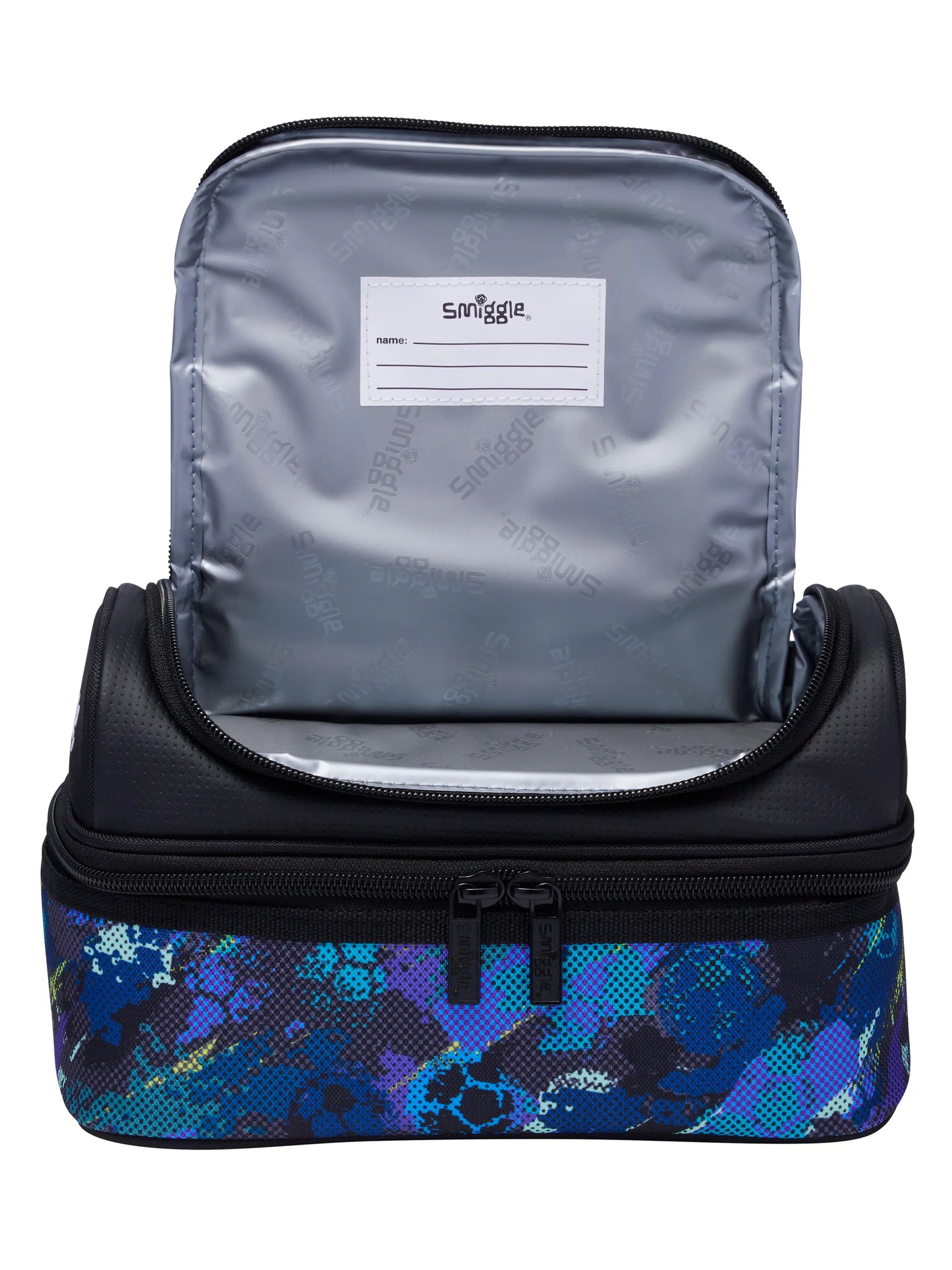 Smiggle Trailblazer 18 inch Backpack + Double Decker Lunchbox